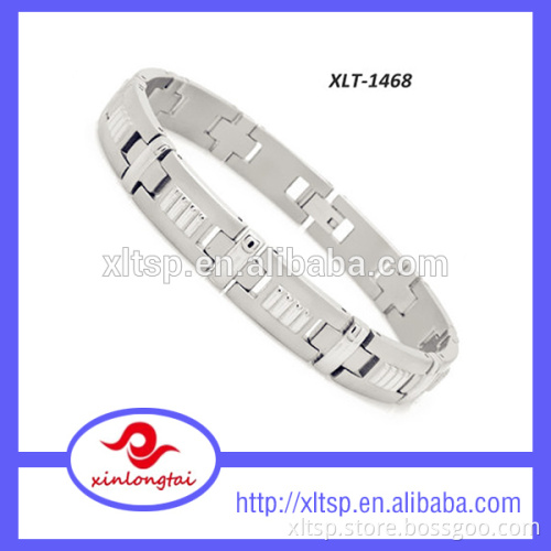 2015 fashion men's bracelet silver germanium balance bracelet